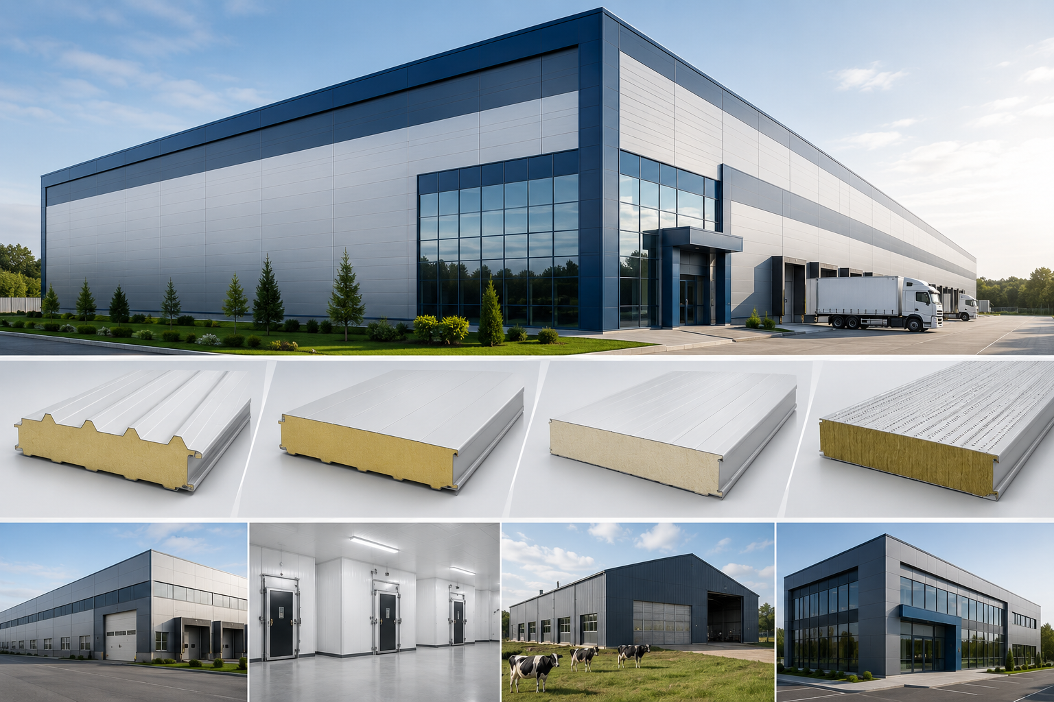Sandviç Panel Nedir? Kullanım Alanları ve Avantajları Nelerdir?