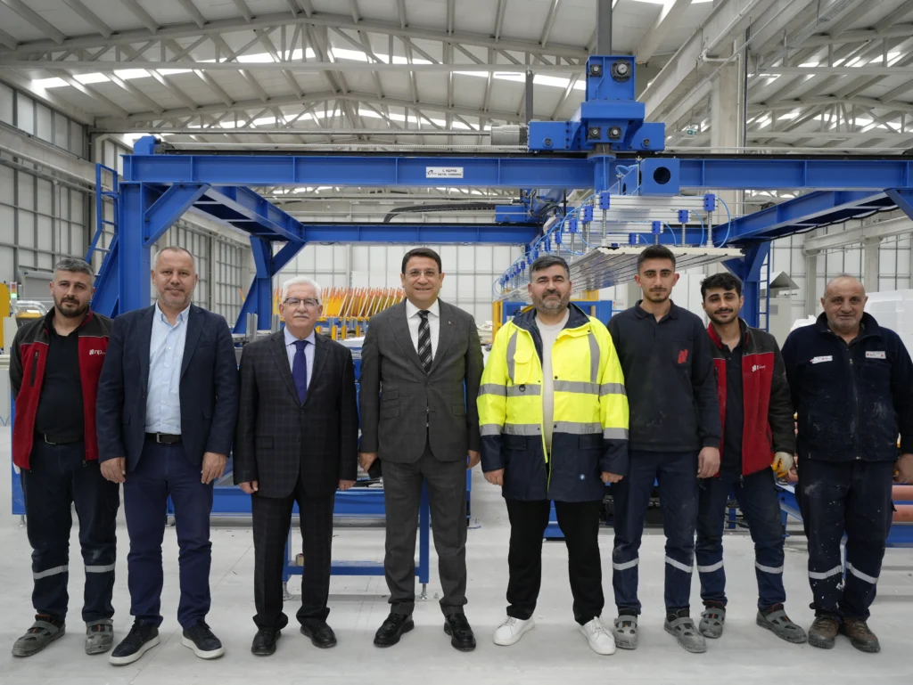 NP Panel Sandviç Panel Üretim Tesisimizde Değerli Ziyaret